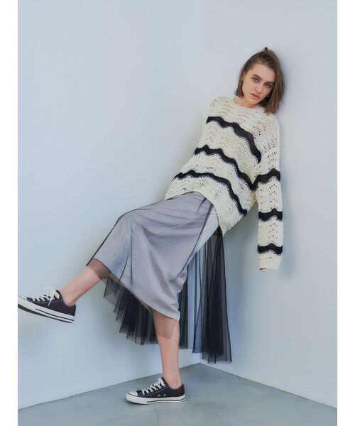 【セール】3wayレイヤードポケットデザインスカート（スカート）｜Editt by YECCA VECCA（エディットバイイェッカヴェッカ）