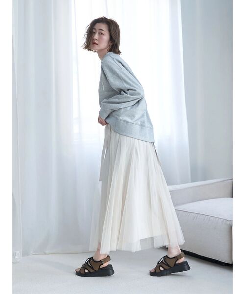 【セール】3wayレイヤードポケットデザインスカート（スカート）｜Editt by YECCA VECCA（エディットバイイェッカヴェッカ）