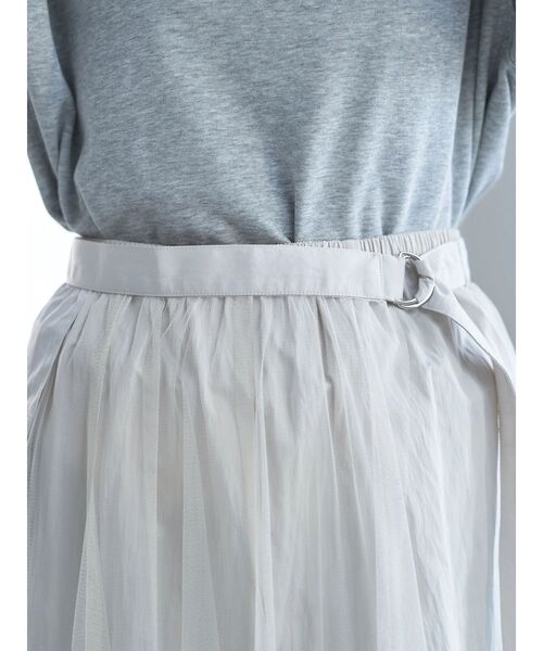 【セール】3wayレイヤードポケットデザインスカート（スカート）｜Editt by YECCA VECCA（エディットバイイェッカヴェッカ）