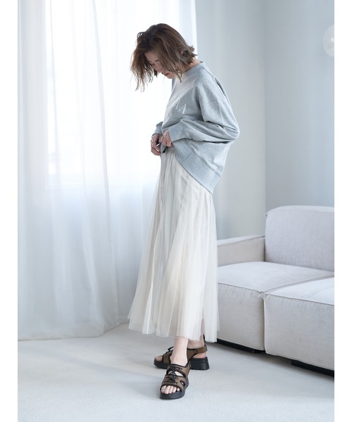 【セール】3wayレイヤードポケットデザインスカート（スカート）｜Editt by YECCA VECCA（エディットバイイェッカヴェッカ）