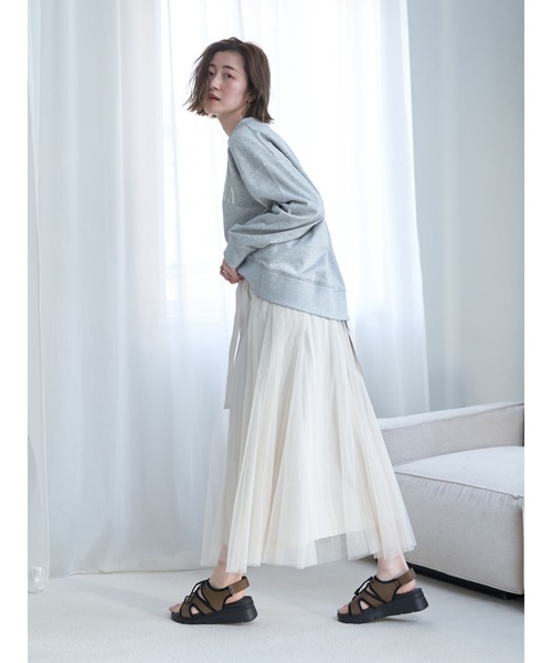 【セール】3wayレイヤードポケットデザインスカート（スカート）｜Editt by YECCA VECCA（エディットバイイェッカヴェッカ）