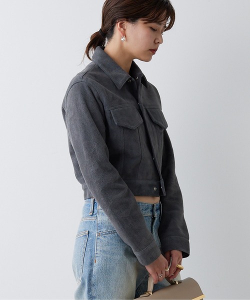 タグ付 GALLARDAGALANTE PEAS スエードジャケット タグ付 GALLARDAGALANTE PEAS スエードジャケット - メルカリ