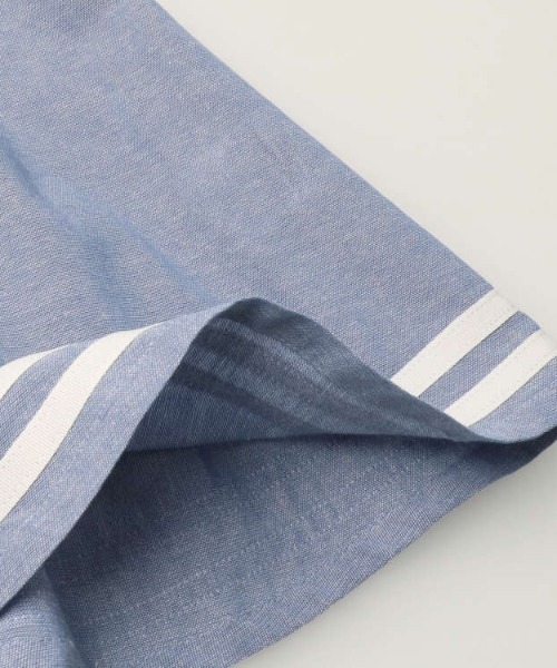 Moujonjon（ムージョンジョン）の「ダンガリーセーラーワンピース（ワンピース・キッズ・ブルー・90/100/110/120/130/140）」の7枚目の写真