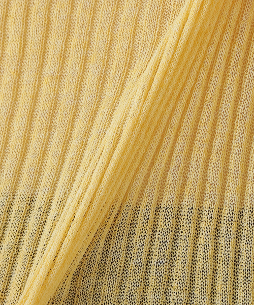 AP STUDIO（エーピーストゥディオ）の「TCリブプルオーバー（ニット/セーター・レディース・ネイビー/イエロー/グレー・FREE）」の13枚目の写真