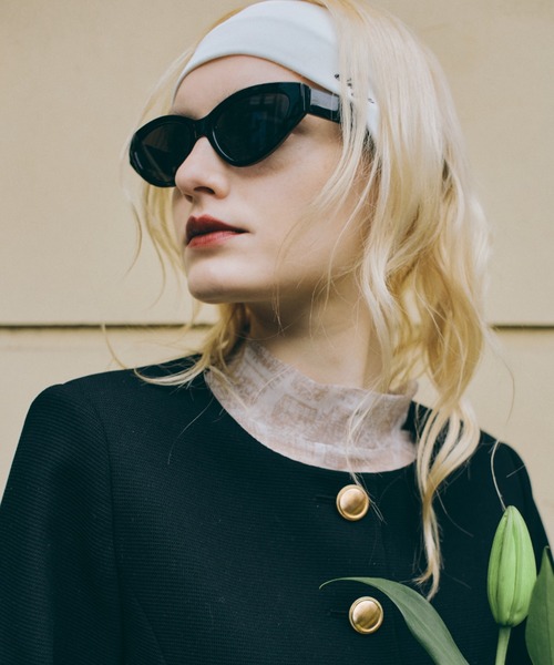 EIMY ISTOIRE（エイミーイストワール）の「ジャガードフレンチヘアバンド（ヘアバンド・レディース・マルチ/ネイビー/ブラック/ホワイト・FREE）」の11枚目の写真