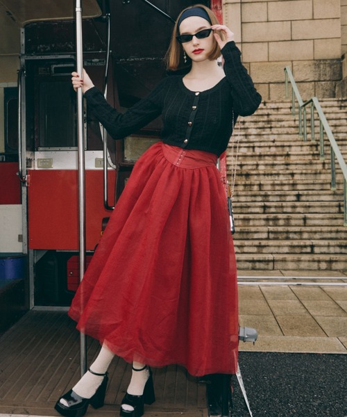 EIMY ISTOIRE（エイミーイストワール）の「ジャガードフレンチヘアバンド（ヘアバンド・レディース・マルチ/ネイビー/ブラック/ホワイト・FREE）」の16枚目の写真