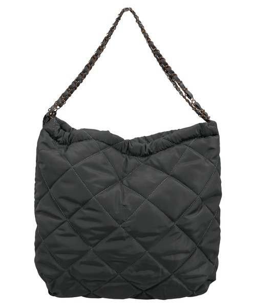 KOBE LETTUCE（コウベレタス）の「ポーチ付き キルティングトートバッグ（トートバッグ・レディース・ブラック/ベージュ/オフホワイト・FREE）」の11枚目の写真