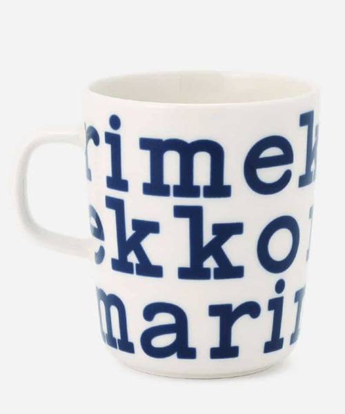 marimekko(マリメッコ)の「【JAPAN EXCLUSIVE】Marimekko Logo / mug 2,5dl(グラス/マグカップ/タンブラー・レディース・ネイビー・FREE)」の2枚目の写真