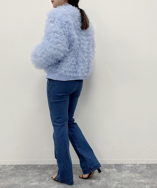 Sister Jane/ドリームシスタージェーン　チュールボンバージャケットXS Sister Jane/ドリームシスタージェーン チュールボンバー