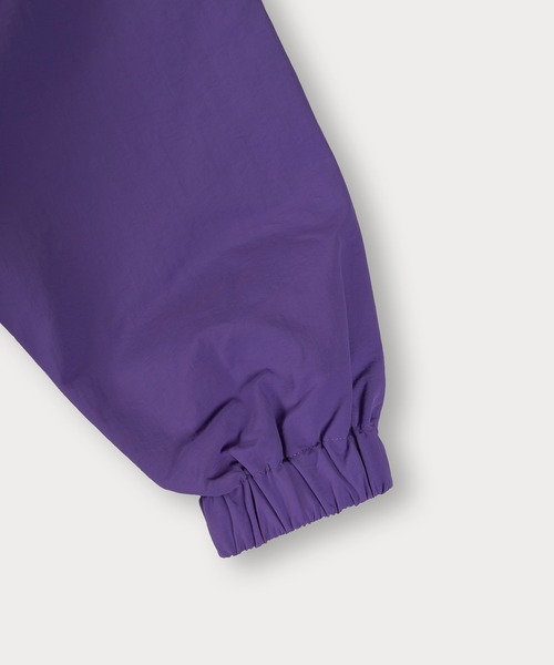 VISION STREET WEAR（ヴィジョンストリートウェア）の「【VISION STREET WEAR/ヴィジョンストリートウェア】スタンドナイロン切替トラックジャケット/ビッグシルエット（ナイロンジャケット・メンズ・ブラック/パープル/チャコールグレー/アイボリー・XL/L/M）」の8枚目の写真