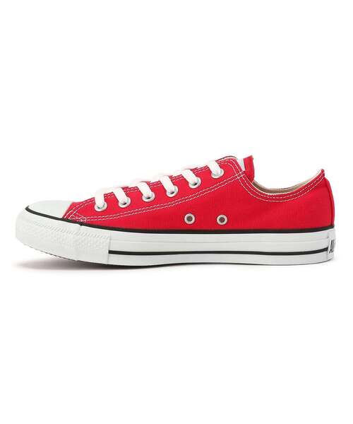 CONVERSE（コンバース）の「CONVERSE（コンバース）CANVAS ALL STAR OX/キャンバス オールスター/3216032（スニーカー・レディース・ホワイト/レッド・40/50/65）」の6枚目の写真