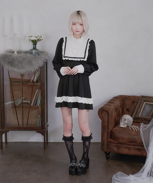 Pal elfy（パルエルフィー）の「メイドフリルワンピース（ワンピース