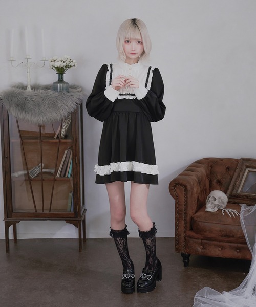 Pal elfy（パルエルフィー）の「メイドフリルワンピース（ワンピース