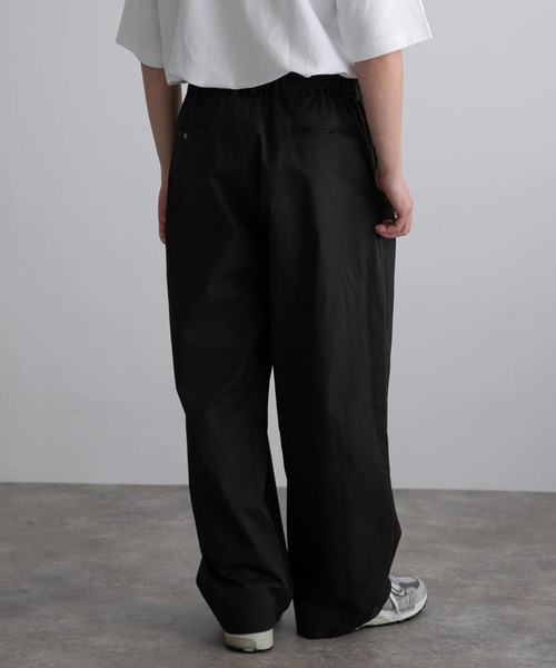 パンツ URBAN RESEARCH functional wide pants URBAN RESEARCH（アーバンリサーチ）の「FUNCTIONAL WIDE PANTS
