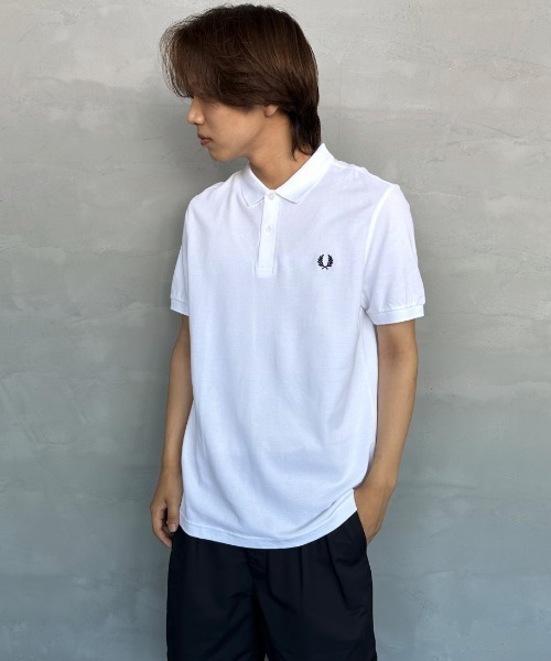 FRED PERRY/フレッドペリー] ワンポイントロゴ刺繍 ショート