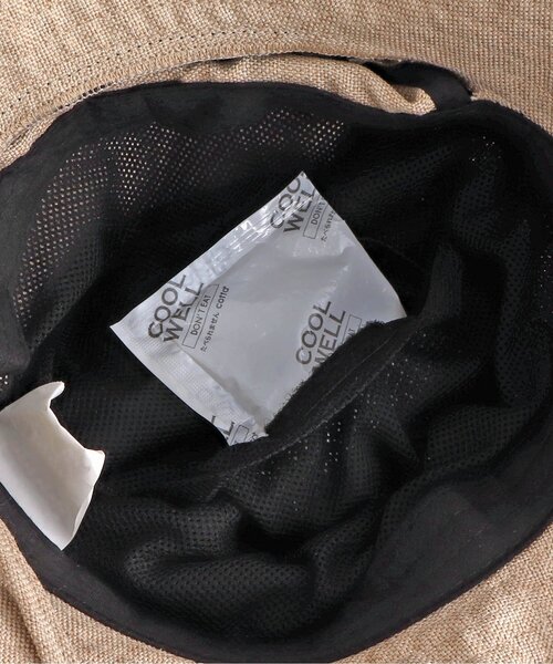 apres les cours（アプレレクール）の「バラエティアウトドアハット（ハット・キッズ・サーモンピンク/ベージュ/ライトグレー/ブラック・48/50/52/54/56）」の10枚目の写真