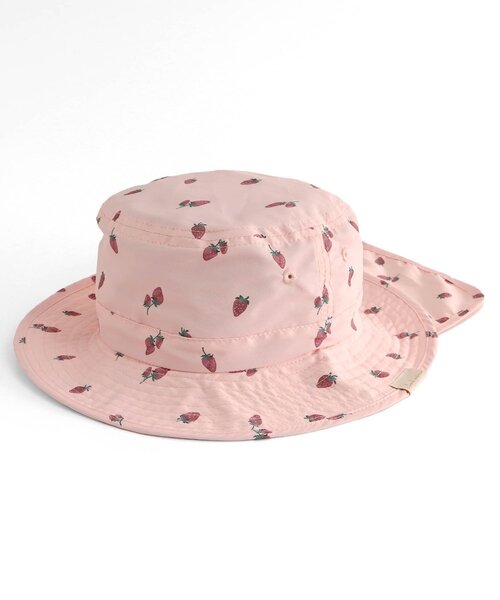apres les cours（アプレレクール）の「バラエティアウトドアハット（ハット・キッズ・サーモンピンク/ベージュ/ライトグレー/ブラック・48/50/52/54/56）」の15枚目の写真