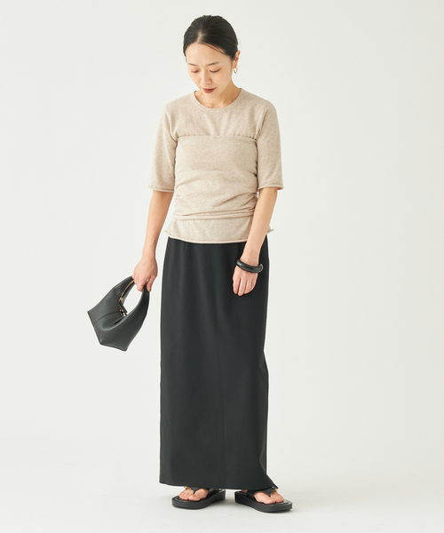 plage（プラージュ）の「Plain Knit T（ニット/セーター・レディース・ブラック/ベージュ/ブルー系その他・FREE）」の10枚目の写真