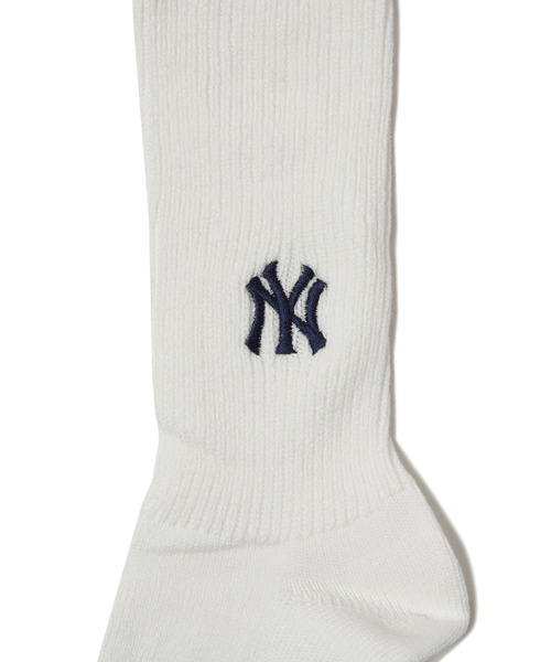 AMERICAN RAG CIE（アメリカンラグシー）の「MLB×ROSTER SOX MLB RIB SOCKS（ソックス/靴下・メンズ・ネイビー/ホワイト・25-27/23-25）」の4枚目の写真