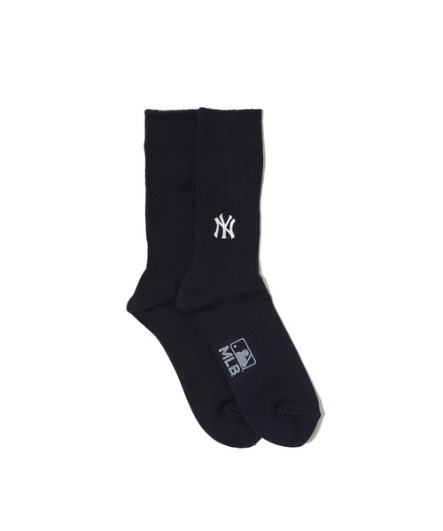 AMERICAN RAG CIE（アメリカンラグシー）の「MLB×ROSTER SOX MLB RIB SOCKS（ソックス/靴下・メンズ・ネイビー/ホワイト・25-27/23-25）」の5枚目の写真