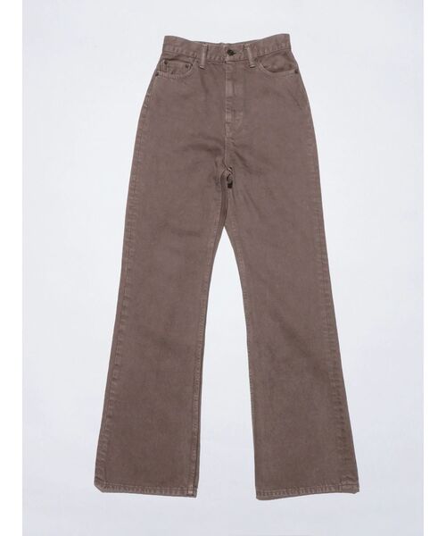 VEQUM（VEQUM）の「【VEQUM】BECK FULL FLARE JEANS（デニムパンツ・レディース・ブラウン/ブラック/ライトブルー・24/25/26）」の4枚目の写真