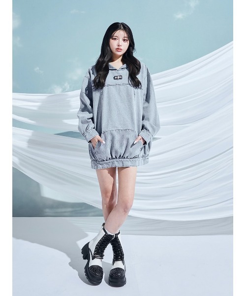 DDロゴデニムフーディー（パーカー）｜Darich（ダーリッチ）の