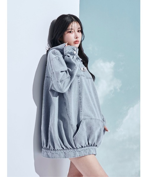 DDロゴデニムフーディー（パーカー）｜Darich（ダーリッチ）の