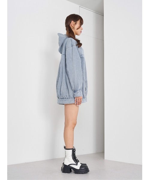 ダーリッチ　Darich DDロゴデニムフーディー DDロゴデニムフーディー（パーカー）｜Darich（ダーリッチ）の