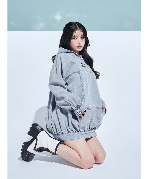 DDロゴデニムフーディー（パーカー）｜Darich（ダーリッチ）の