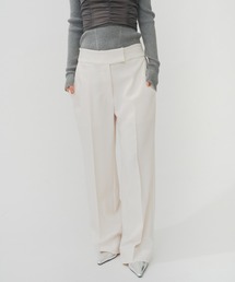 POWDER TWILL LOW WAIST PANTS / パウダーツイルローウェストパンツ