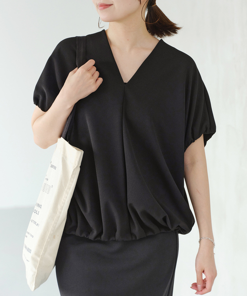 IENA イエナ　CARREMANジョーゼットプルオーバー IENA（イエナ）の「CARREMANジョーゼットプルオーバー（Tシャツ