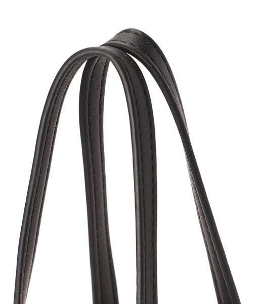 FREE'S MART(フリーズマート)の「◆テープ巾着バッグ(ハンドバッグ・レディース・ブラック/ベージュ・フリ-)」の11枚目の写真