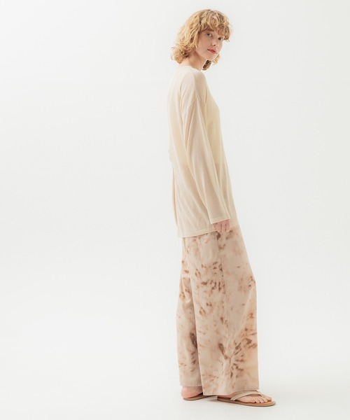 coca(coca)(コカ)の「ヴィンテージタイダイ柄ワイドパンツ(その他パンツ・レディース・ピンク・SHORT/MEDIUM/LONG)」の6枚目の写真