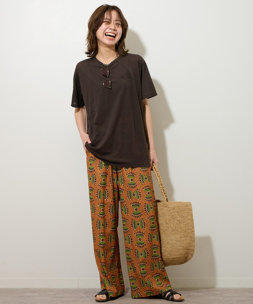 JOURNAL STANDARD relume(ジャーナルスタンダード レリューム)の「《追加》シアー天竺ハーフスリーブ(Tシャツ/カットソー・レディース・サックスブルー/ホワイト/ブラウン/オレンジ・FREE)」の14枚目の写真