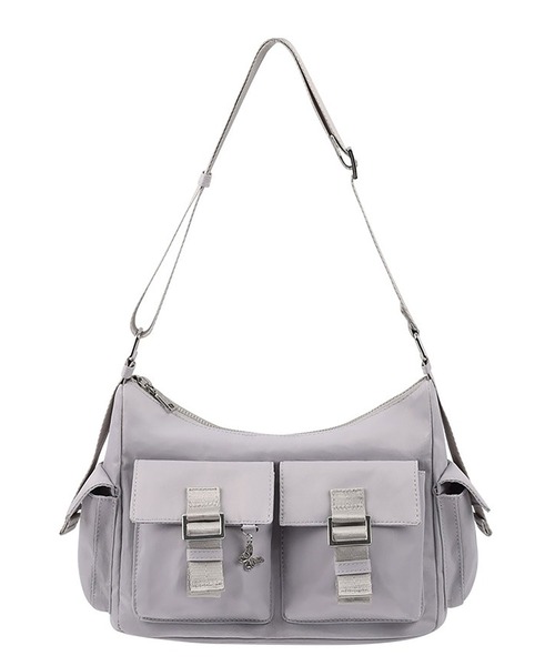 FANCY CLUB（ファンシークラブ）の「NASTYFANCYCLUB-CALM INTENSE SHOULDER BAG（ショルダーバッグ・レディース・グレー/ブラック・FREE）」の2枚目の写真