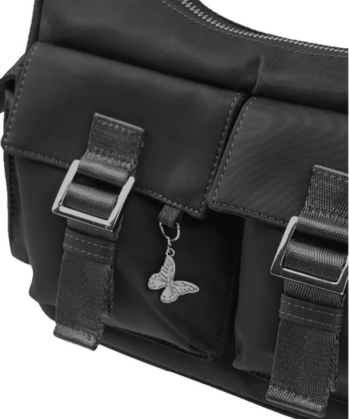 FANCY CLUB（ファンシークラブ）の「NASTYFANCYCLUB-CALM INTENSE SHOULDER BAG（ショルダーバッグ・レディース・グレー/ブラック・FREE）」の5枚目の写真