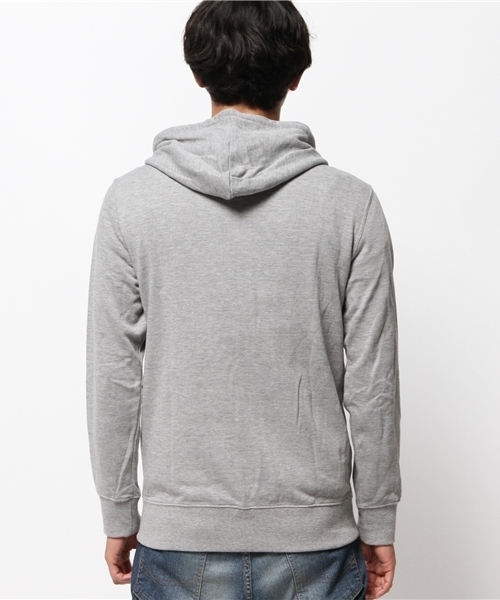 WEGO(ウィゴー)の「WEGO/ZIPパーカー(パーカー・メンズ・ホワイト/杢グレー/ブラック/レッド・MEDIUM/SMALL/LARGE)」の17枚目の写真