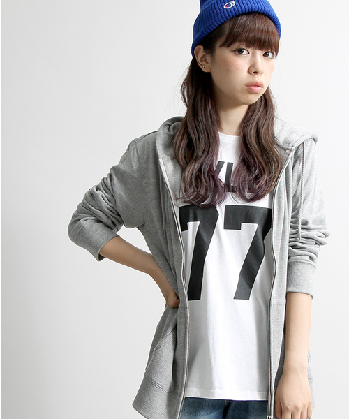 WEGO(ウィゴー)の「WEGO/ZIPパーカー(パーカー・メンズ・ホワイト/杢グレー/ブラック/レッド・MEDIUM/SMALL/LARGE)」の14枚目の写真