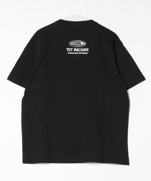 TOY MACHINE(トイ マシーン)の「【ムラサキスポーツ限定】TOY MACHINE/トイマシーン 半袖Tシャツ ビッグシルエット バックプリント MTMSEST27(Tシャツ/カットソー・メンズ・ホワイト/ブラック・L/M/XL)」の4枚目の写真