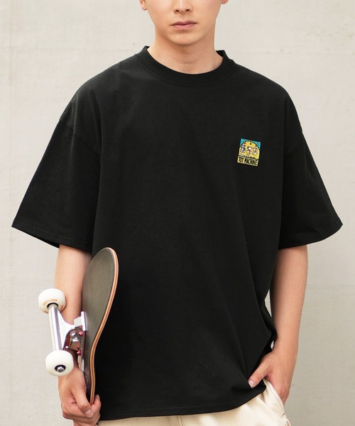 TOY MACHINE(トイ マシーン)の「【ムラサキスポーツ限定】TOY MACHINE/トイマシーン 半袖Tシャツ ビッグシルエット バックプリント MTMSEST27(Tシャツ/カットソー・メンズ・ホワイト/ブラック・L/M/XL)」の2枚目の写真