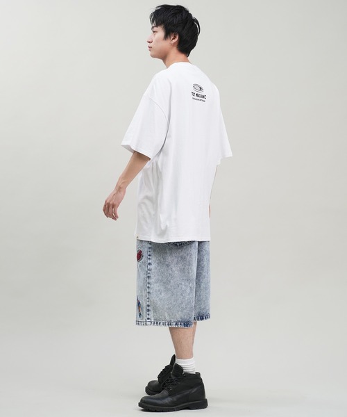 TOY MACHINE(トイ マシーン)の「【ムラサキスポーツ限定】TOY MACHINE/トイマシーン 半袖Tシャツ ビッグシルエット バックプリント MTMSEST27(Tシャツ/カットソー・メンズ・ホワイト/ブラック・L/M/XL)」の9枚目の写真