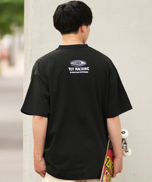 TOY MACHINE(トイ マシーン)の「【ムラサキスポーツ限定】TOY MACHINE/トイマシーン 半袖Tシャツ ビッグシルエット バックプリント MTMSEST27(Tシャツ/カットソー・メンズ・ホワイト/ブラック・L/M/XL)」の13枚目の写真