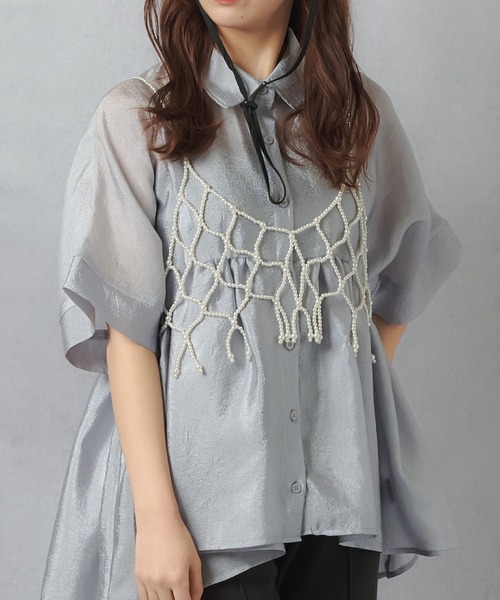 Lull（ルル）の「【Lull / ルル】新色ブラック登場★大人気！パールビスチェ（キャミソール・レディース・その他/ブラック・ONESIZE）」の5枚目の写真