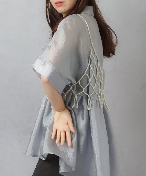 Lull（ルル）の「【Lull / ルル】新色ブラック登場★大人気！パールビスチェ（キャミソール・レディース・その他/ブラック・ONESIZE）」の6枚目の写真