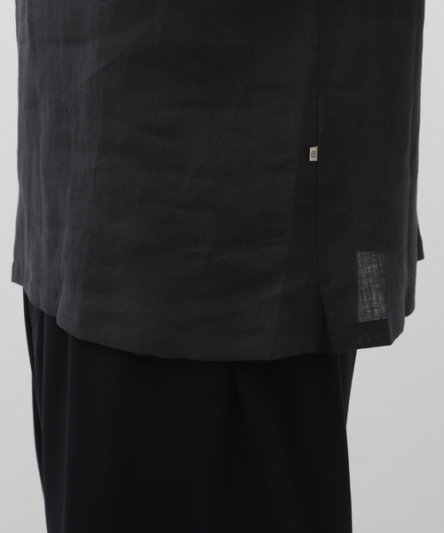 COLONY CLOTHING（コロニークロージング）の「【COLONY CLOTHING】ex Albini African P/O Shirts SH05-EX/ AFRICAN P/O（シャツ/ブラウス・メンズ・スカイブルー/ブラック/ホワイト・46/44）」の13枚目の写真