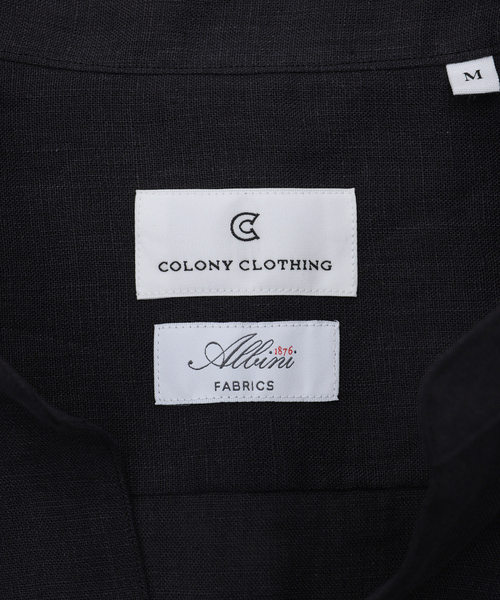 COLONY CLOTHING（コロニークロージング）の「【COLONY CLOTHING】ex Albini African P/O Shirts SH05-EX/ AFRICAN P/O（シャツ/ブラウス・メンズ・スカイブルー/ブラック/ホワイト・46/44）」の16枚目の写真