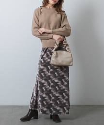 Jeudi（ジュディ）の「パターンストレートロングスカート（スカート）」