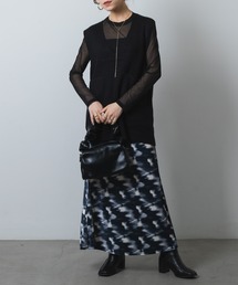 Jeudi（ジュディ）の「パターンストレートロングスカート（スカート）」