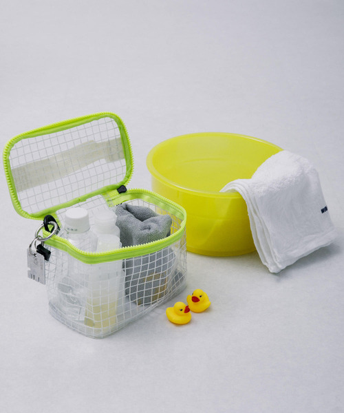 EKAL（エカル）の「TINY GARDEN PRODUCTS　マルチユースメッシュポーチ ワイド（その他雑貨・レディース・クリア・ONE）」の5枚目の写真