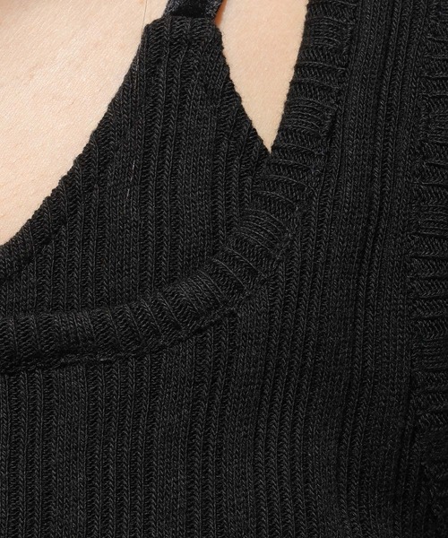 HARE（ハレ）の「ホックデザインタンクトップ(HARE)（タンクトップ・レディース・ブラック/ホワイト・FREE）」の18枚目の写真